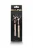 NS Novelties Bound Adjustable Nipple Clamps D2 Silicone Tips Metal