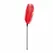 EasyToys Red Feather Sensual Tickler - Elegant Touch Accessory