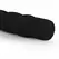 Dream Toys Black Velvety Silicone Massager with Ribbed Surface 19cm