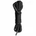 EasyToys Soft Bondage Rope 5m - Flexible Black Restraint Cord