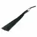 EasyToys Black Silicone Impact Whip with Ergonomic Handle 45cm