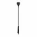 Ouch! Black Leather Impact Tool with Decorative Metal Caps, 45 cm