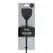 Ouch! Black Leather Impact Tool with Decorative Metal Caps, 45 cm