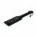 Ouch! Black Leather Impact Paddle with Red Inscription, Durable Design