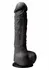 Pleasures Dildo 5 inch Silicone Model with Suction Cup, Black