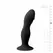 Kiotos Black Silicone Intimate Machine with Suction Base, Medium Size