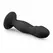 Kiotos Black Silicone Intimate Machine with Suction Base, Medium Size