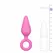 EasyToys Pointy Plug Silicone Tapered Model, Black, Size S
