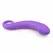 EasyToys Silicone Prostate Massager Purple Curved Anatomical Model