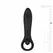 Pretty Love Anal Plug Silicone Black Vibrating Massager 12 cm