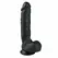 TOYJOY Realistic Model Black 22.5 cm - Anatomical Silicone Device