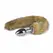 EasyToys Aluminium Plug with Faux Fox Tail - Silver & Grey, Medium