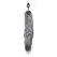 Rimba Fox Tail Aluminium Intimate Plug - Silver & Grey Faux Fur, Medium