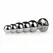 Rimba Aluminium Plug Clear Crystal - Elegant Metal Intimate Accessory