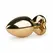 Rimba Aluminium Heart Crystal Intimate Plug - Medium, Silver Finish