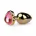 Diogol Aluminium Heart Jewel Plug Small Silver Temperature Play