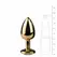 Sinner Gear Aluminium Plug with Crystal Accent - Medium, Silver