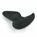 EasyToys Silicone Plug M - Flexible Anatomical Intimate Accessory, Black