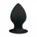 EasyToys Round Plug Black XL - Silicone Intimate Accessory with Suction Base