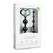EasyToys Anal Beads Black 10-Piece Flexible Silicone Chain 34 cm