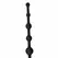 EasyToys Anal Beads Black 10-Piece Flexible Silicone Chain 34 cm