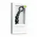Sinner Gear Silicone Beaded Plug with Finger Loop - Black, Medium Size
