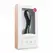 Sinner Gear Curved Silicone Model with Stimulating Surface Black 20cm