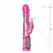 EasyToys Pink Dual-Action Vibrating Device, 12 Modes, Waterproof