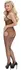 Fantasy Catsuit S-L Black Mesh Bodysuit with Cut-Out Details