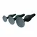 EasyToys Anal Training Set - 3 Size Silicone Model, Black