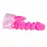 Easytoys Spiral Wand Attachment Pink - Flexible Silicone Accessory