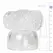 EasyToys Transparent Attachment for Wand Massagers - Flexible Sleeve Accessory
