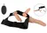 You2Toys Strap-On Set RC Vibe Silicone Harness & 2 Attachments Black