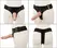 You2Toys Strap-On Set RC Vibe Silicone Harness & 2 Attachments Black