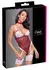 Cottelli Lingerie Plaid Body XL with Adjustable Garters & Choker
