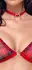Cottelli Costumes Bra Set S Red Plaid Wireless Adjustable Lingerie