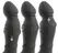 Rebel RC Vibrating Plug with Moving Rings & Nodding Tip, Black, 14.5cm