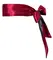 Cottelli Collection Dual-Tone Satin Scarf Red/Black 150 cm