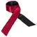 Cottelli Collection Dual-Tone Satin Scarf Red/Black 150 cm