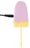 You2Toys Vibrating Popsicle Silicone Lay-On Device, 10 Modes, USB, Pink