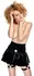 Black Level Vinyl Mini Skirt S with Adjustable Thigh and Suspender Straps