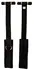 Bad Kitty Over the Door Restraint Set - Adjustable Black, Compact Design