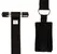 Bad Kitty Over the Door Restraint Set - Adjustable Black, Compact Design