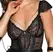 Cottelli Bondage Babydoll Set S - Lace & Matte Look with Accessories