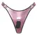 Bad Kitty Strap-On Thong 2XL Black Insert Metallic Rose Adjustable