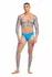 RAINBOW PARTY FUTURE MODE 3 PCS SET BLUE S/M - Vibrant Mesh Outfit
