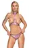 Bad Kitty Strap-On Harness Set S/M Metallic Rose Adjustable System