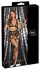 Cottelli Bondage Lingerie Set XL - Net & Matte Look, Adjustable Handcuffs