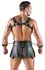 Svenjoyment Bondage Gladiator Set XL - Black Skirt & Chest Harness Kit