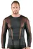 Svenjoyment Men's Shirt Long Sleeve Black Net Inserts Size L